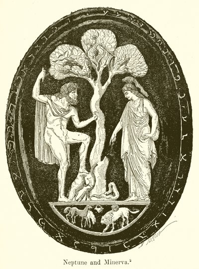 Neptunus och Minerva av English School