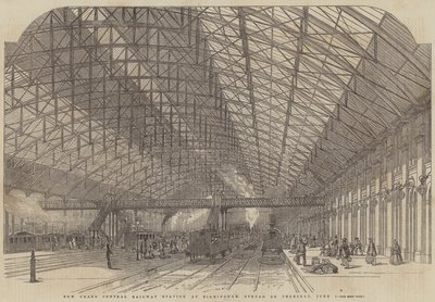 Nya Grand Central Railway Station i Birmingham öppnade på torsdagen av English School