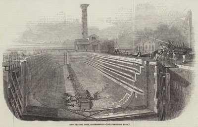 New Graving Dock, Southampton (gravyr) av English School