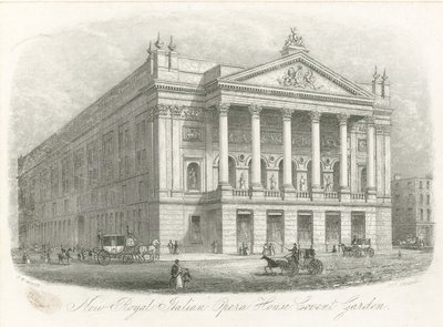 Nya Royal Italian Opera House, Covent Garden, London av English School