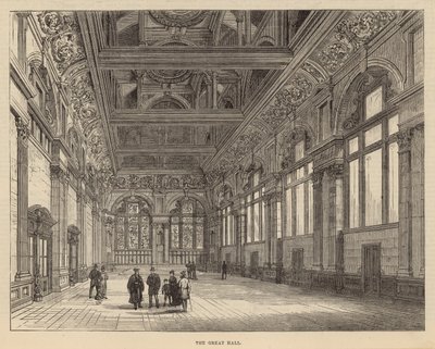 Nya byggnader i City of London School: The Great Hall av English School