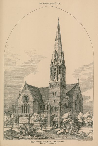 Ny församlingskyrka, Whitechapel av English School