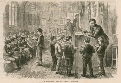 Ny skollokal, Boys Home, Regents Park Road, London av English School
