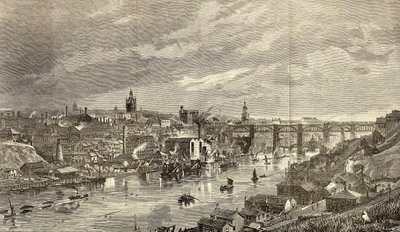 Newcastle upon Tyne 1887 av English School