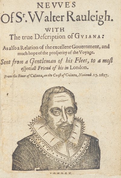 Nyheter om Sir Walter Raleigh av English School