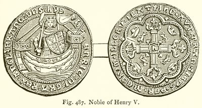 Adel av Henry V av English School