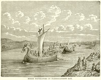 Norse Navigators i Narragansett Bay av English School