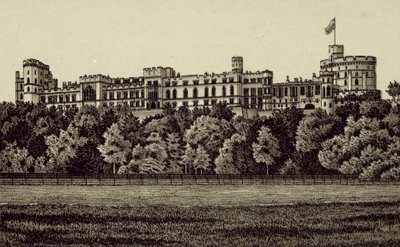 North Front, Windsor Castle av English School