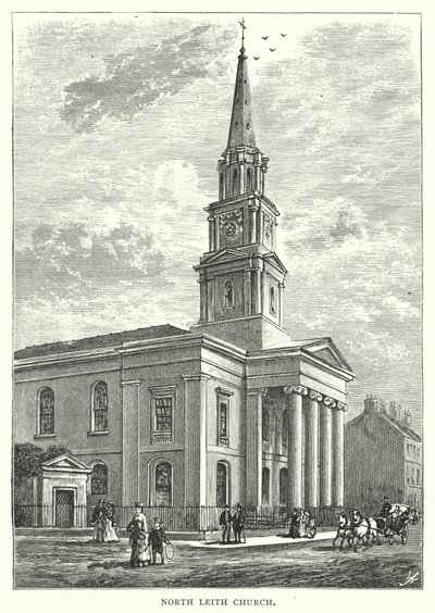 North Leith Church (gravyr) av English School