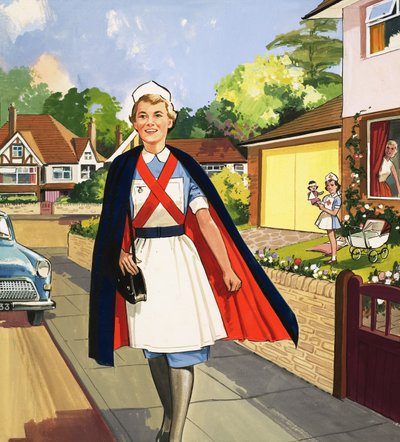 Sjuksköterska av English School