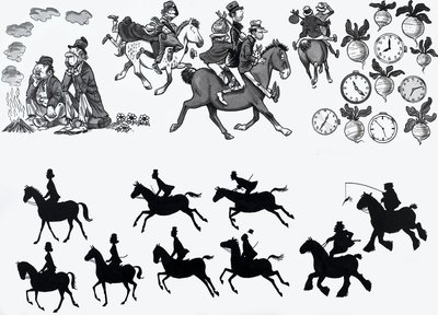 Nursery rim illustration av English School