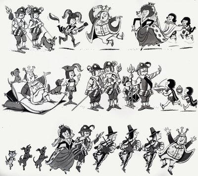 illustrationer för barnrim av English School