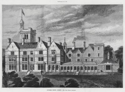 Nutfield Priory, Surrey (gravyr) av English School