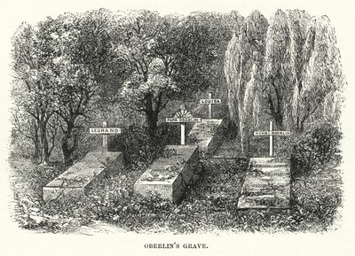 Oberlins grav (gravyr) av English School