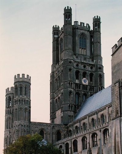 Octagon Tower, byggt 1322 (foto) av English School