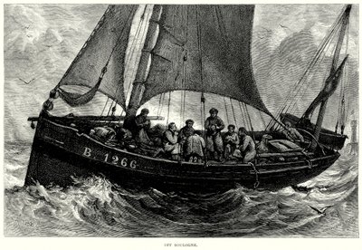 Utanför Boulogne (gravyr) av English School