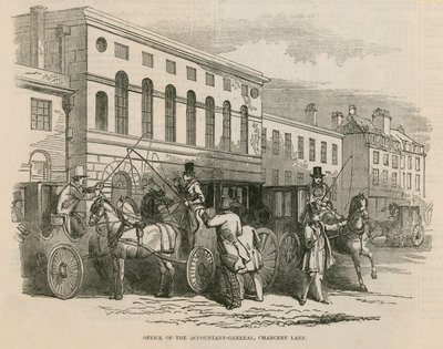Office of the Accountant General, Chancery Lane, London av English School