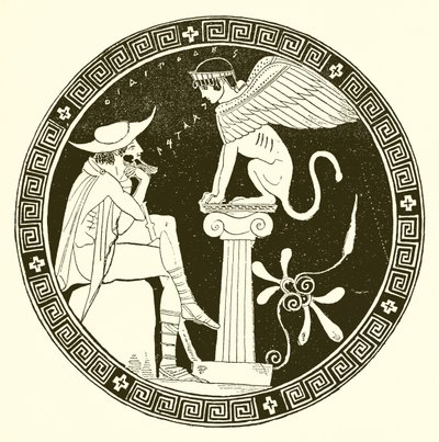 Oidipous och sfinxen av English School