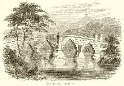 Old Bridge, Stirling av English School