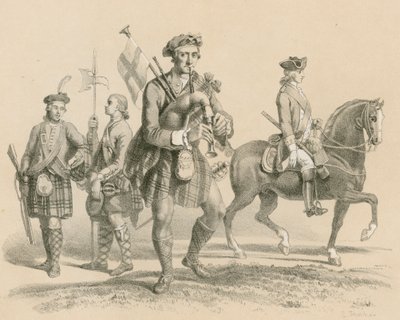 Old Highland Brigade och Life Guardsman av English School