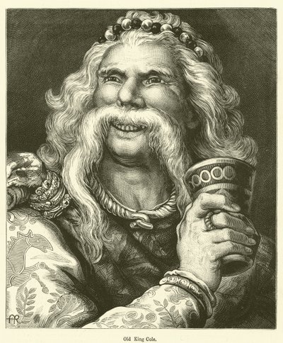 Old King Cole (gravyr) av English School