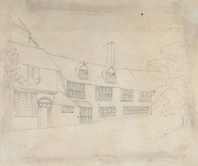 Old Pied Bull, Islington (bak) av English School
