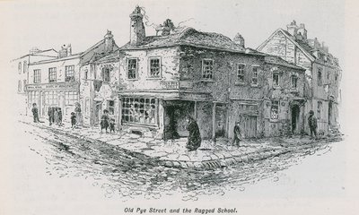 Old Pye Street och Ragged School av English School