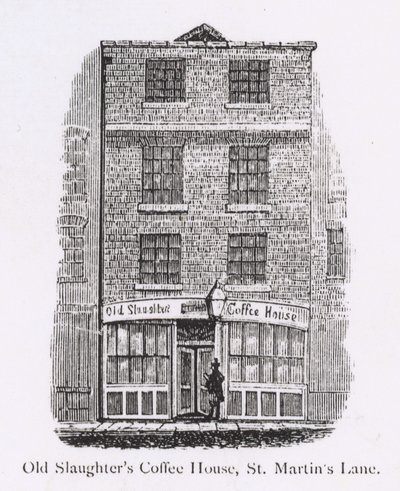 Old Slaughters Coffee House, St Martins Lane av English School