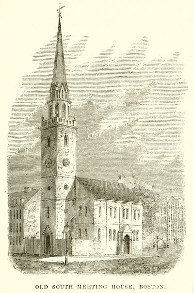 Old South Meeting House, Boston av English School