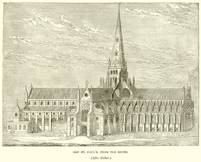 Old St. Pauls, från söder av English School