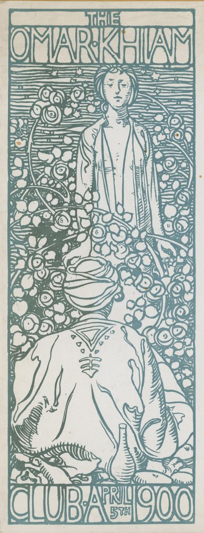 Omar Khayyam Club Dinner, 5 april 1900 av English School