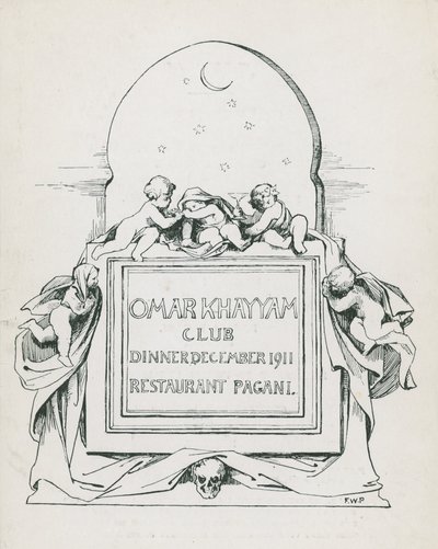 Min Khayyam Club Dinner, 19 december, så många hedniska restauranger av English School