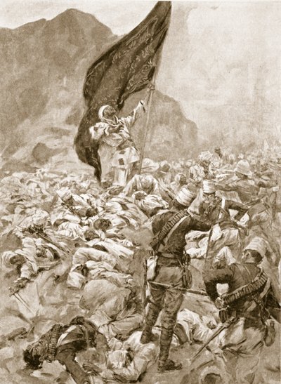 Omdurman: Den sista bäraren av den svarta flaggan, 2 september 1898 av English School