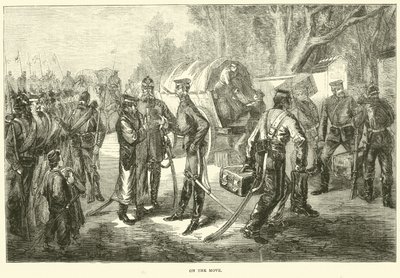 På resande fot, januari 1871 av English School