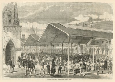 Invigning av Columbia Fish Market i Bethnal Green av English School