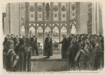 Invigning av Middle Temple Library av English School