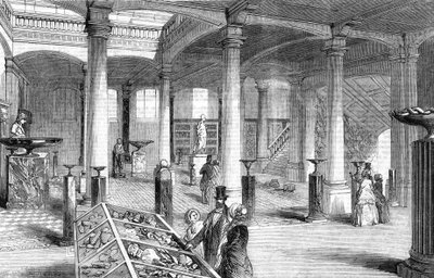 Invigning av Museum of Practical Geology, Jermyn Street, London - Stora salen av English School
