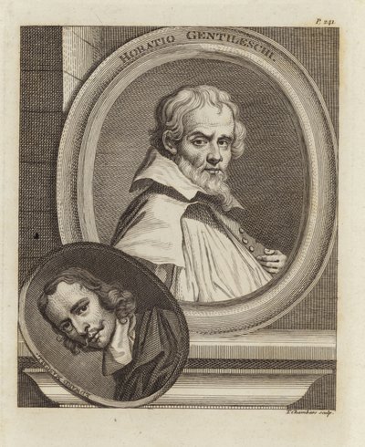 Orazio Lomi Gentileschi av English School