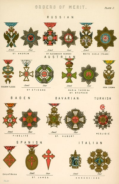 Order of Merit av English School