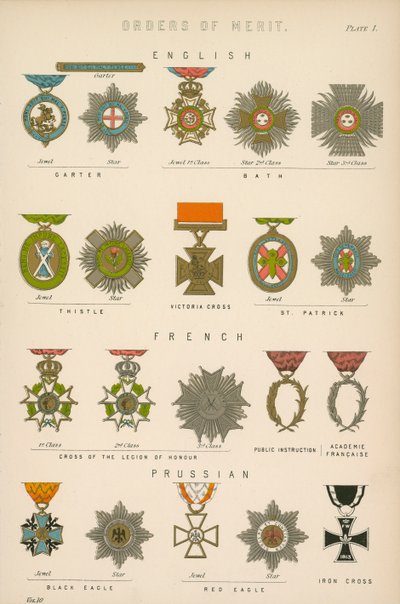Order of Merit av English School