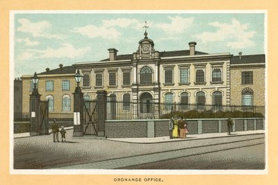 Ordnance Office (färglitografi) av English School
