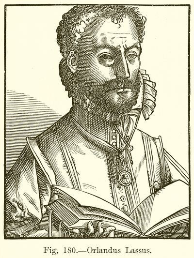 Orlandus Lassus av English School