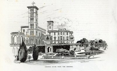 Osborne House from the Grounds, från 