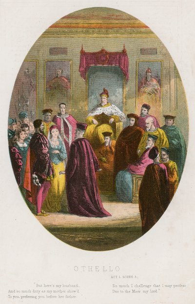 Othello, akt 1 scen iii av English School