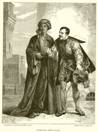 Othello och Iago av English School