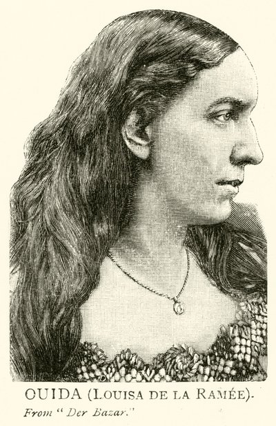Ouida, Louisa de la Ramee (gravyr) av English School