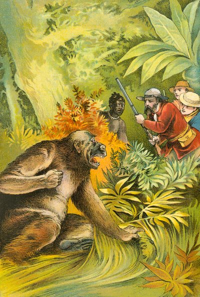 Vår första gorilla av English School