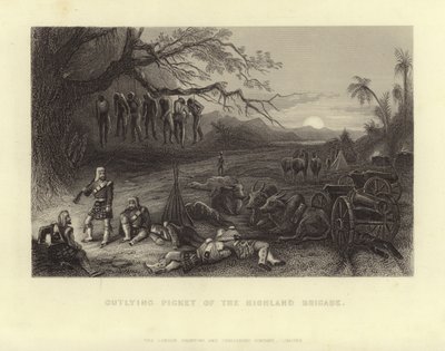 Avlägsen piket från Highland Brigade av English School