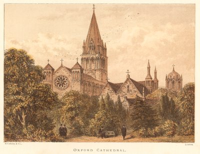 Katedralen i Oxford av English School