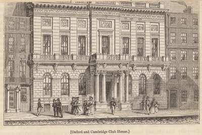 Oxford och Cambridge Club House, London av English School